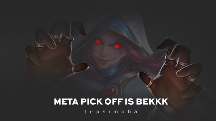 META PICK OFF IS BEKKKKKK | TEPSIMOBA