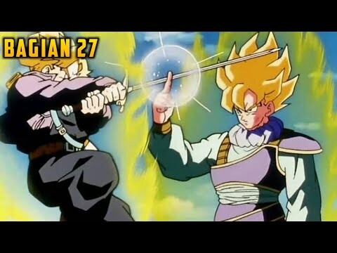 Pertarungan Goku vs Trunks - Dragon ball z sub indo