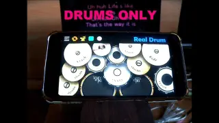 Avril Lavigne - Complicated DRUMS ONLY (Real Drum App Covers by Raymund)