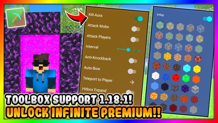 UPDATE!! TOOLBOX 1.18.1 SUPPORT!! Toolbox For MCPE