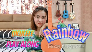 RAINBOW | Kacey Musgraves | UKULELE PLAY ALONG feat. Donner Carbon Fiber