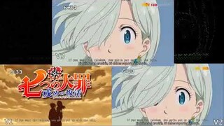 NANATSU NO TAIZAI season 2 opening 3 v1 v2 v3