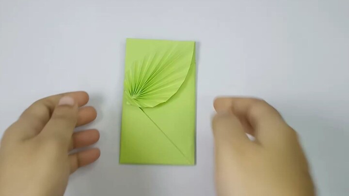 Creative Leaf Fold Envelope | Unique Letter Design
