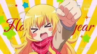 “请查收来自二次元的新年祝福“