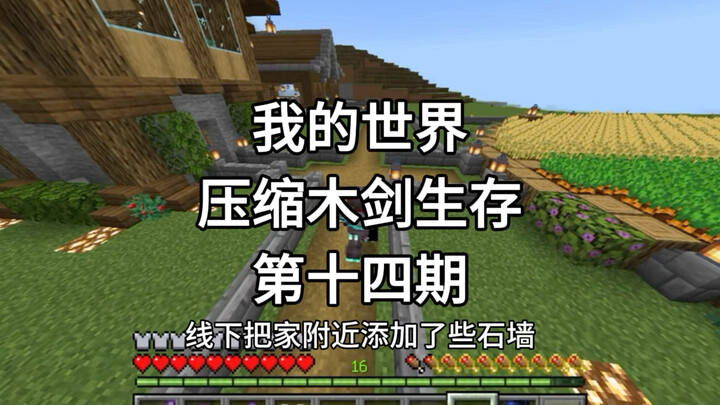 [Minecraft] Sống sót với kiếm gỗ nén Kỳ 14