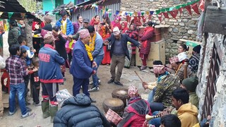 Panchebaja and Dance in Nepalese Wedding |