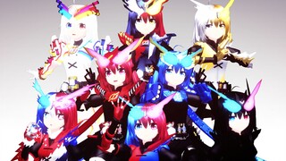 【MMD Tembakan Khusus】BANGUN bentuk utama Musume "ロキ"