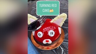 The cutest turningred dessert at DisneySprings ❤️😍  Parks miamiblogger#miamiinfluencer#disney#disne
