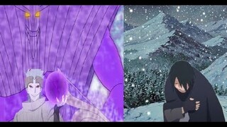 Sasuke Terjebak di dalam Demensi Otsutsuki - Urashiki Membangkitkan Sosano'o dan Amaterasu