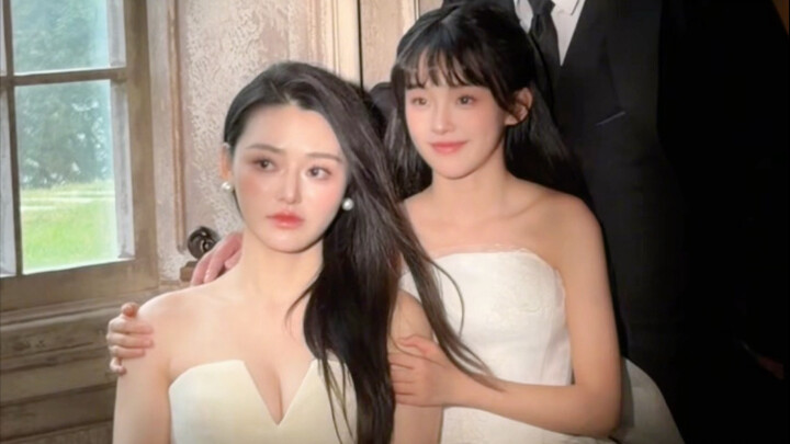 Đúng là cô gái mặc váy cưới là đẹp nhất #Lưu Cách Cách