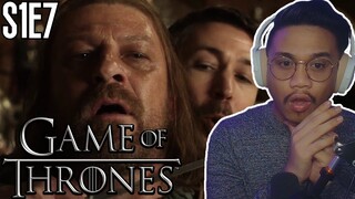 GAME OF THRONES - S1E7 *You Win Or You Die*  - Reaction