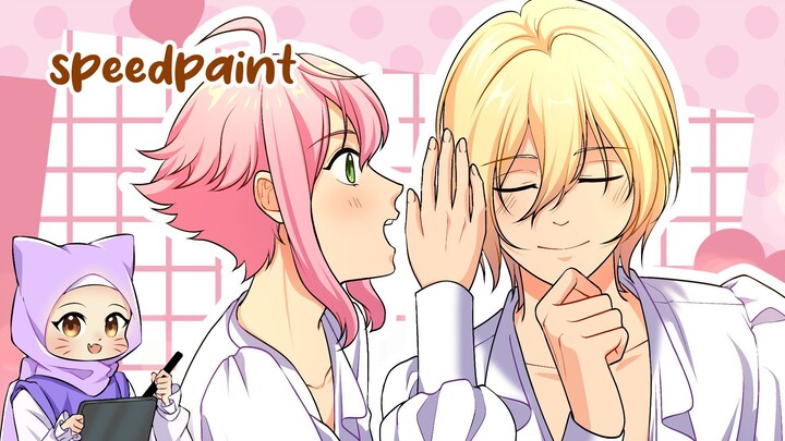 [SPEEDPAINT] Himemiya Tori and Tenshouin Eichi - Ensemble Stars Fanart!