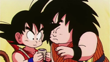 Dragon Ball: Goku and Yasuo drink the super water