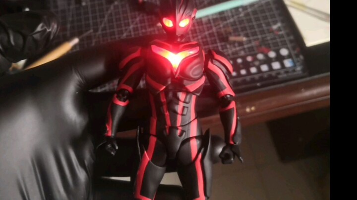 Dark Zaki shf ที่ปรับปรุงตัวเอง (Zero body) Zero จ่ายเงินมากเกินไปที่จะกลายเป็น Dark Zaki