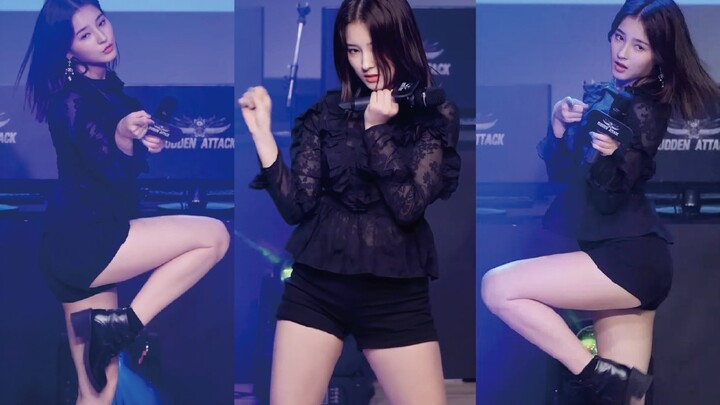 爱情似一场玩“木头人”的游戏？MOMOLAND - FREEZE：Nancy 直拍 加字幕 180506