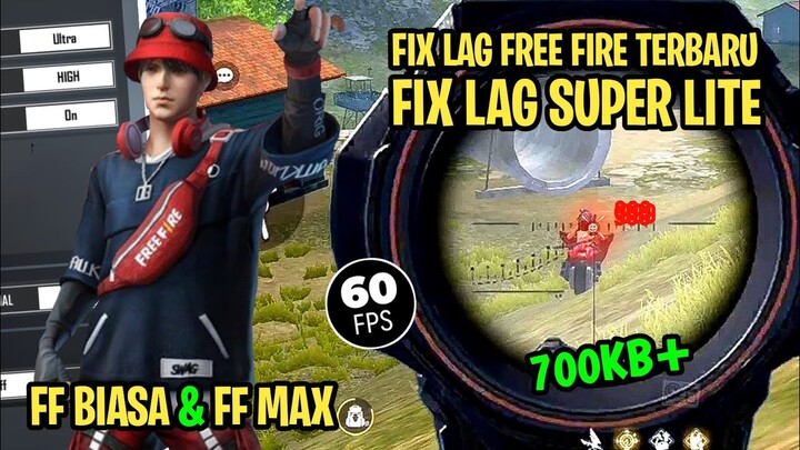 FIX LAG FREE FIRE 1.65.3 BARBAR | CONFIG ANTI PATAH PATAH RAM 2GB FF | CONFIG FF NO LAG TERBARU