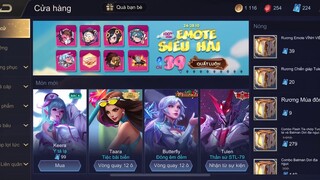 Liên Quân Mobile-Skin Butterfly đông êm đềm vòng quay 12 ô với số ít QH liệu có ra.. #minhcules#AOV