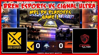 Nagtapat ang Dalawang Topdogs! Bren Esports vs Cignal Ultra | MPL PH Season 2 Playoffs - MLBB