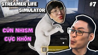 STREAMER LIFE SIMULATOR #7 | LẮP MÔ HÌNH MỚI, NHẬN NUÔI CÚN NHISM CỰC KHÔN