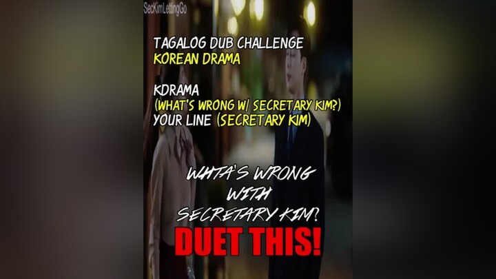 korean koreandrama kdrama korea whatswrongwithsecretarykim secretarykim tagalogdubbed duet foryou f