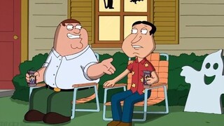 ฮัลโลวีนของ Family Guy, Showa boy Ah Q จู่โจม Clam Harbor, แผนลูกกวาดของ Dumpling!