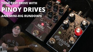 Pinoy Drive Pedals:  Nibiru Distortion by PEDALPIMPS and GC Rockdrive Plus by GC ROCKBOARD demo