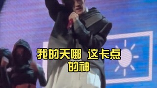 我的天哪 这卡点的神……我的爱豆檀，太强了!