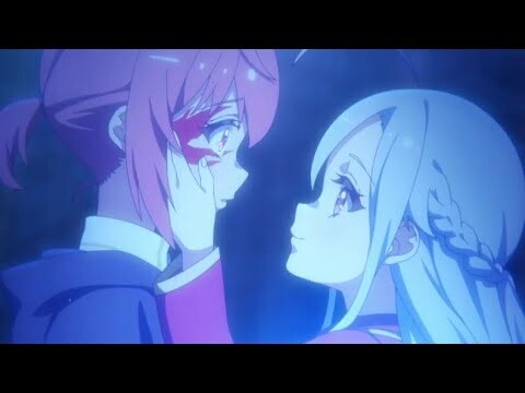 Yuri Anime Kiss / Anime love moments