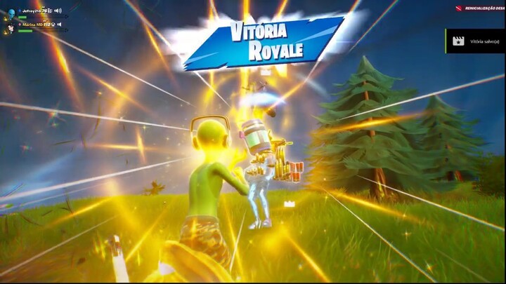 Fortnite_ Vitória Com Meu Melhor Duo