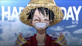 One Piece - Monkey D. Luffy Birthday [AMV] | Lush life