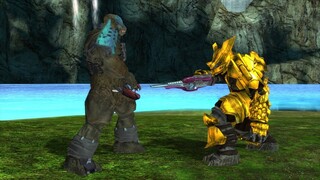 Halo 2 Brutes VS. Halo 3 Brutes !Animations Swapped!