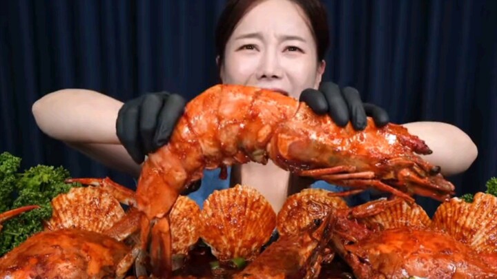 mukbang ng seafood