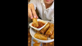 công thức làm chả giò đơn giản #food