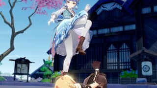 绫华：旅行者，不可以花心哦