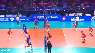 MEN'S VNL 2022 FRANCE VS POLAND WEEK1