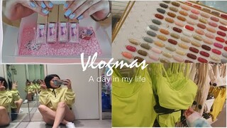 VLOGMAS #2 ❄️ WHAT I EAT IN A DAY , SHOPPING & PAMPER DAY | A DAY IN MY LIFE