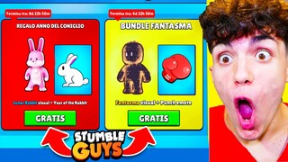 HO SHOPPATO TUTTE LE NUOVE SKIN GRATIS DEL NUOVO AGGIORNAMENTO SU STUMBLE GUYS!😱