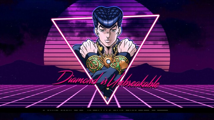 Diamond Is Unbreakable (Josuke's Theme synthwave 80s remix) by Astrophysics