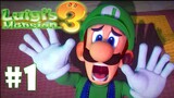 Luigi's Mansion 3 - Gameplay Walkthrough Part 1 (The Mansion)