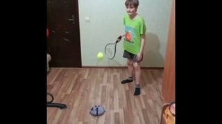 6在家练习和练习草坪网球的生活黑客