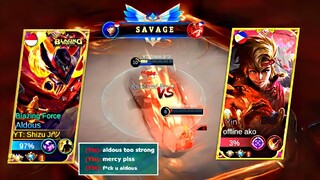 Aldous vs Top 1 Supreme Yin in Ranked! Whos The King Of EXP/OFFLANE ? - MLBB