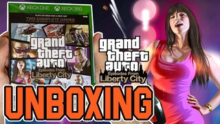 GTA Episodes from Liberty City (Xbox 360 / Plays on Xbox One) Unboxing