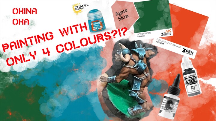 A Painting Competition With Only Four Paints???