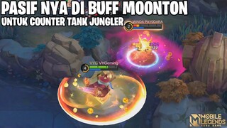 DI BUFF MOONTON UNTUK COUNTER TANK JUNGLER - SEKARANG PASIF NYA JADI NGERI! GAMEPLAY BANE BUFF