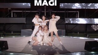 Campus music stage! Self-made girl group MAGI's first stage of new song Vitality+RED TAPE is release