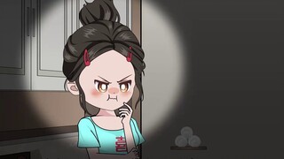 Untuk menghindari kejaran tim apokaliptik, wanita ini berlari ke selokan dan menjelma menjadi seekor