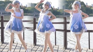 It's not the fragrance of pear blossoms, it's the frost and snow for a thousand years~ Luo Tianyi co