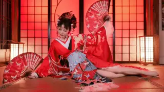 Dance|"Drunk Butterfly"|Dance in kimono
