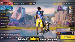 country face Belle bundle FF token merah