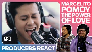 PRODUCERS REACT - Marcelito Pomoy The Power of Love Wish Bus Reaction